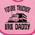 thumbnail image 4 of Inktastic Future Trucker Like Daddy Boys or Girls Baby Bib, 4 of 4