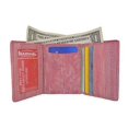 thumbnail image 4 of Men's Waterproof Eel Skin Slim Credit Card ID Holder Trifold Wallet, 4 of 24