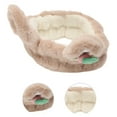 thumbnail image 3 of Unique Bargains 1 Pc Fashion Cute Plush Washing Face Rabbit Ear Headwrap for Women 6.69"x2.36" Khaki, 3 of 3
