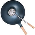 thumbnail image 3 of GFDYREE 15-Inch Wooden Cooking Spatula Saute Paddle (Chinese Spatula), 3 of 4