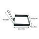 thumbnail image 3 of Stainless Steel Omelet Ring Non-Stick Breakfast Cooking Tool | Foldable Heat Resistant Handle | Multifunctional Frying, Biscuit, Muffin, Potato Baker | Easy Clean | 1 Pack, 3 of 7