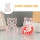 thumbnail image 2 of KAKOWELY 12 cajas de dulces para baby shower con forma de oso, cajas de chocolate para empacar, cajas de recuerdos para fiestas., 2 of 5