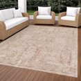 thumbnail image 3 of Addison Rugs Chantille Indoor/Outdoor Traditional Global Copper Machine Washable Rectangle Rug, 9' x 12', 3 of 8