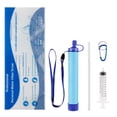thumbnail image 1 of Outdoor Water Purifier Filter Straw Filtration System Purifier Portable, 1 of 3