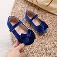 thumbnail image 2 of WAYUTE Sandals for Girls Pearl Ribbon Flower Design Hook Loop Flat Bottom Princess Shoes for Children Lightweight Fashion Casual Outdoor, 2 of 7