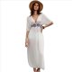 thumbnail image 1 of Vestido Floral Bordado para Mujer, , Corte Holgado, Escote en V L, 1 of 10