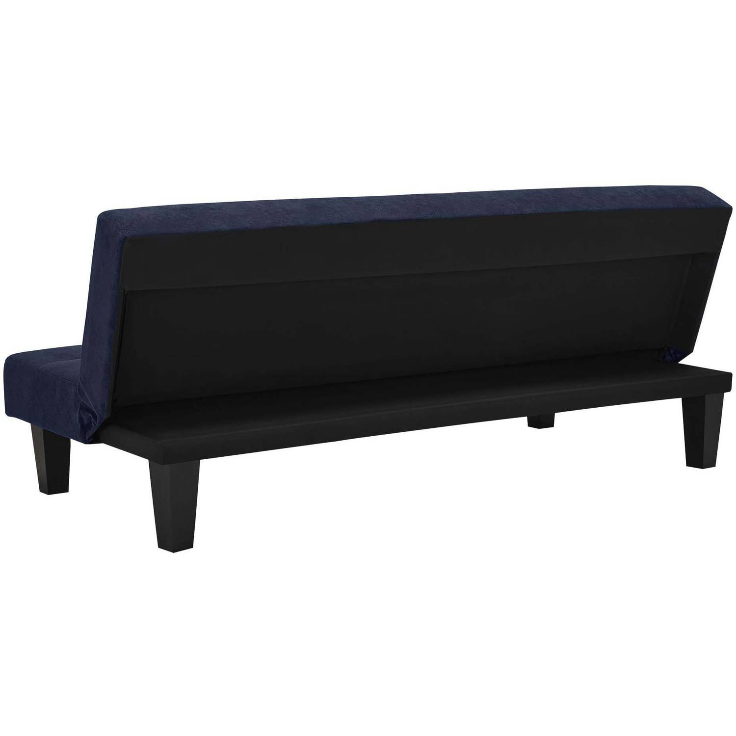 Dhp Kebo Futon Couch With Microfiber Cover Black Walmart Com Dhp Kebo Futon Couch With Microfiber Cover Black Walmart Com