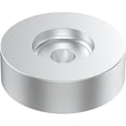thumbnail image 1 of DIGITNOW Adaptador de 45 RPM, para tocadiscos de vinilo de 7 pulgadas y tocadiscos Technics, adaptador de cúpula de aluminio sólido 45 plateado, 1 of 5