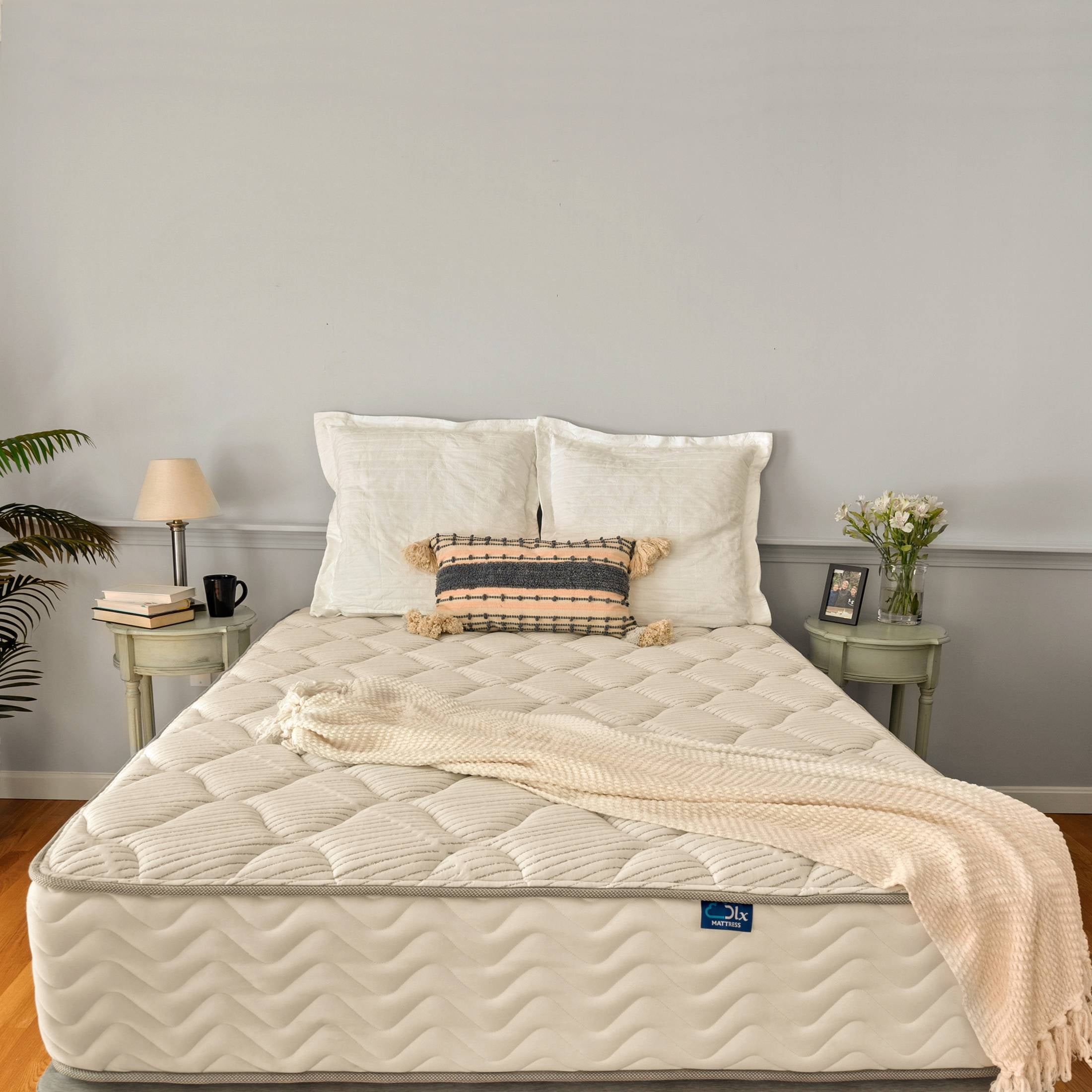 Classic Two Sided Mattress 12" Medium Tight Top Innerspring Mattress Twin