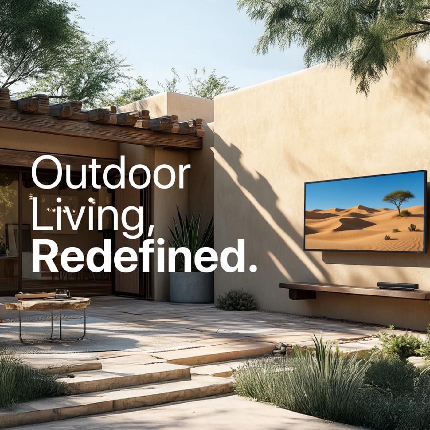 Sonagi Helios 65 Inch UHD 4K Full Sun Outdoor Weatherproof Smart TV
