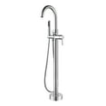 thumbnail image 1 of Freestanding Tub Filler with Diverter - Chrome, 1 of 5