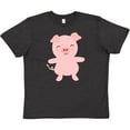 thumbnail image 3 of Inktastic Cute Pig Youth T-Shirt, 3 of 5