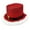 Red, variant on Yokua Christmas Elf Top Hat Red Green Cloth Design For Holiday Parties Family Event