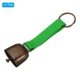 thumbnail image 3 of Uxcell 1.4" x 0.9" Cow Bell for Dog Collar, 2 Pcs Small Bells for Dog Cow Sheep, Green, 3 of 6