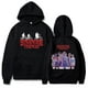 thumbnail image 1 of stranger things anime zip-up hoodie long sleeve casual oversized sweatshirt M, 1 of 2