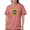 Crimson Red, variant on - Pi Alpha Phi Colored Crest T Shirt - Womens Comfort Colors® Shirt