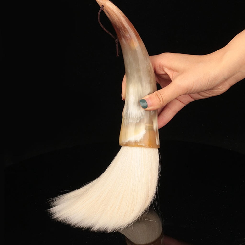 JZROCKER Chinese Calligraphy Brush Pen Curved Horns Large Writing Brush Couplets Writing