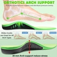thumbnail image 2 of Plantillas para zapatos Ailaka Kids, soporte ortopédico para el arco, alivio plantar, 2 of 6