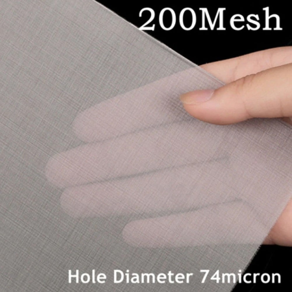 Screen Filter Mesh Stainless Steel 4 400 Mesh 30x30cm Filtration Wire Mesh 6293