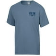 thumbnail image 2 of Men's ComfortWash  Blue Notre Dame Fighting Irish Big Name T-Shirt, 2 of 3