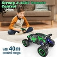 thumbnail image 6 of HNH 1:16 RC Monster Truck Cars Toys for Boys, 25+Km/H Remote Control Car, 2.4GHz High-Speed off-Road RC Truck with Lights & 2 Rechargable Batteries, 6 of 9