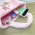 thumbnail image 4 of Kawaii peluche dessin animé cannelle sac à main ma mélodie épaule sacs de messager Kuromi peluche maquillage sac à dos filles enfants cadeaux, 4 of 4