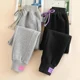 thumbnail image 3 of Nuevos pantalones de chándal grises para mujer, ropa de calle holgada de otoño e invierno, pantalones deportivos de gran tamaño, pantalones gruesos negros de invierno, pantalones de calle, 3 of 4