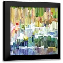 Burghardt, James 12x12 Black Modern Framed Museum Art Print Titled - Glacier Bay III