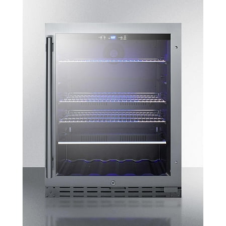 SUMMIT 24 Inches Wide Built-in Beverage Cooler  ADA Compliant ALBV2466