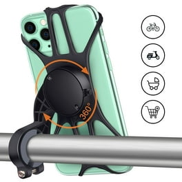 Detachable Bike Phone Mount 360 Rotation Adjustable Phone Holder for Motorcycle Bicycle Handlebars Compatible with iPhone 12 Pro 12 mini 11 Pro Max 11 Pro 11 XS XS Max XR 8 Samsung S20 2Pack Walmart.c...