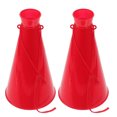 thumbnail image 2 of Miangastore Megaphone Prop Red 2Set 9.1X5.0X5.0In, 2 of 9