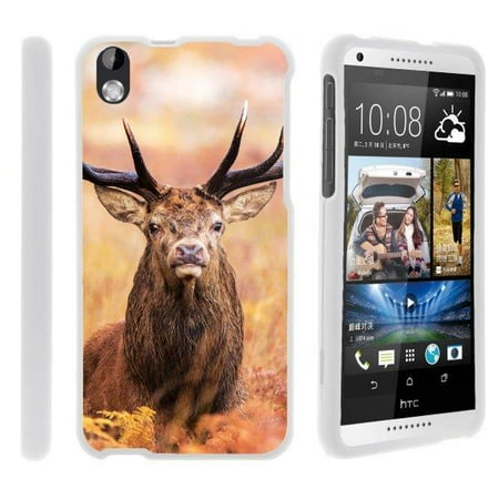 TurtleArmor ® | For HTC Desire 816 | HTC Desire 8 [Slim Duo] Two Piece Hard Cover Slim Snap On Case - Nature