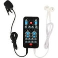 thumbnail image 1 of HUGFEGWE Voice Changer with 10 Sound Changing Modes, Handheld Sound Card Functions, Voice Changer Device Portable Design for Mobile Phone Computer DJs Music Studio Recording CJB91-65358, 1 of 9