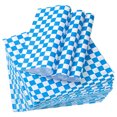 thumbnail image 1 of Uxcell 100Pcs Hojas de Papel encerado para Alimentos, Hojas de Papel de Envoltura de 12 x 12 pulgadas, Azul, 1 of 6