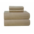 thumbnail image 1 of Pointehaven Ensemble de Draps en Flanelle Pleine, Poids Lourd, Lin, Grand, 1 of 5