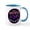 White/Blue Inside, variant on CafePress - Funny Halloween Witch Mugs - 11 oz Ceramic Mug - Novelty Coffee Tea Cup