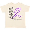 thumbnail image 3 of Inktastic Alzheimers Awareness- Fight, care, cure Boys or Girls Toddler T-Shirt, 3 of 5