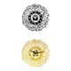 thumbnail image 1 of 2x Reloj De Pared Silencioso De Cuarzo Islámico Acrílico Musulmán Eid Ramadan Golden Black, 1 of 8