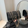 thumbnail image 2 of Bolsos para mujer 2025 nuevo estilo pequeño bolso cuadrado moderno y versátil bolso de un solo hombro bolso baguette con alto valor de apariencia, 2 of 5