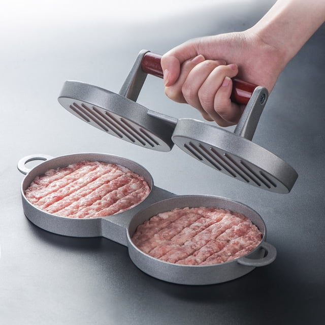 OULII Prensa Para Hamburguesas De Aleación De Aluminio Para Uso En Duradero Y Antiadherente