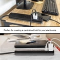 thumbnail image 2 of GE Pro 6 Outlet Surge Protector, 2 ft Long Extension Cord, Power Strip, Flat Plug, Wall Mount, Black, 2 of 7