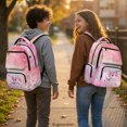 thumbnail image 3 of CHAQLIN Axolotl Heart Print traspirante Bookbag for School Travel, Durable Water Repellent 600D Polyester School Bag, 3 of 9