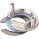 thumbnail image 1 of Kit de tuercas de fijación de grifo de acero inoxidable Dinheiro para evitar que los grifos de la cocina y el baño se aflojen, conector tipo tuerca de un solo orificio de 31 mm, 1 of 5