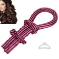 thumbnail image 1 of Heatless Curling Rod Headband, No Heat Curls Ribbon, Hair Clips Scrunchie Silk Ribbon Hair Rollers Overnight Hair Wrap Styling Kit for Thick Fine Curly Straight Hair Home Travel, 1 of 8