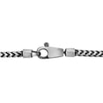 thumbnail image 2 of Miabella Franco Link Bracelet in Oxidized Sterling Silver, 9 in, 2 of 5