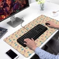 thumbnail image 2 of Long Mouse Pads for Desk,Cartoon Unicorn Rainbow Raindrop Cloud Desk Mats on Top Of Desks, Desk Mouse Pad Extra Large with 3mm Non-Slip Base and Stitched Edge for Gaming,Work,Home 31.5"x15.7", 2 of 5