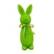 thumbnail image 2 of Figura de conejo de Pascua flocado, estatua de conejo, decoración de Pascua, linda mesa de espuma Verde, 2 of 9