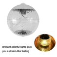 thumbnail image 3 of 2 Pcs Floating Pool Lights Solar Powered Flowers Inflatable Waterproof Glow Globe,outdoor Pool Ball Lamp Colourful Changing Led Night Light Pa C, 3 of 5