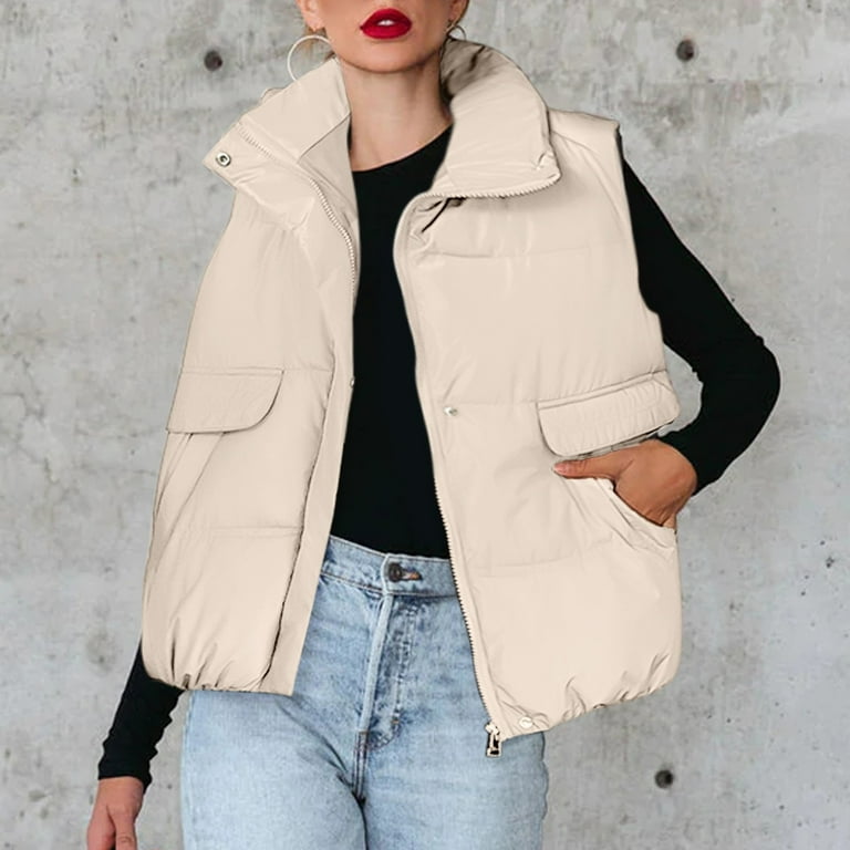 Leather Jacket Women Casual Solid Coat Vest Zipper Pocket Loose Sleeveless Jacket Coat Leopard Vest for Men Womens Long Vest Duster Long Jacket And