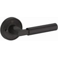 thumbnail image 5 of Baldwin PVLKFRRR190 Lake Forest Privacy Door Lever Set - Black, 5 of 7
